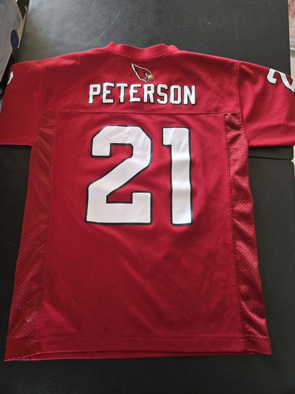 Arizona Cardinals #21 Peterson Red Men's Football Jersey